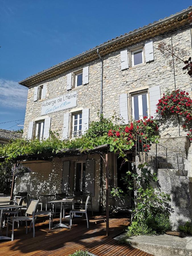 Auberge De L Helvie Chez Coco & Ricou Valvigneres Luaran gambar